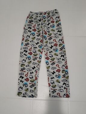 Hasbro Monopoly Icons Soft & Cozy Plush Fleece Pajama Lounge Pants
